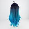 Female Venti Wig Game Genshin Impact Cosplay 65cm Long Heat Resistant Synthetic Hair Halloween Party Woman Girl Wigs + Wig Cap