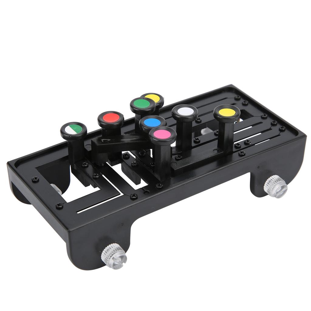 Gitaar Leersysteem Onderwijshulpmiddel Helper Folk Ukulele Akkoordtraining voor BeginnerZwart