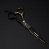 Black Gold Napsun Hairdressing & Barber Scissors Set - Straight & Thinning Shears.