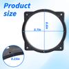 2pcs Car 6.5 " Sub Woofer Audio Speaker Mount 6.5" Horn Bracket Washer Pad Adapter For Hyundai Sonata 8 9th Generation
