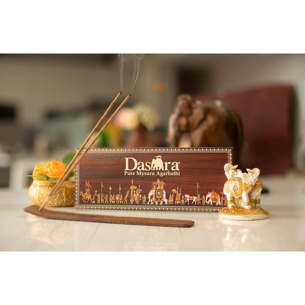 Cycle Pure Dasara Räucherstäbchen 60 Stück Packung Langanhaltende Masala Bathi für Puja, Feste & zum Verschenken