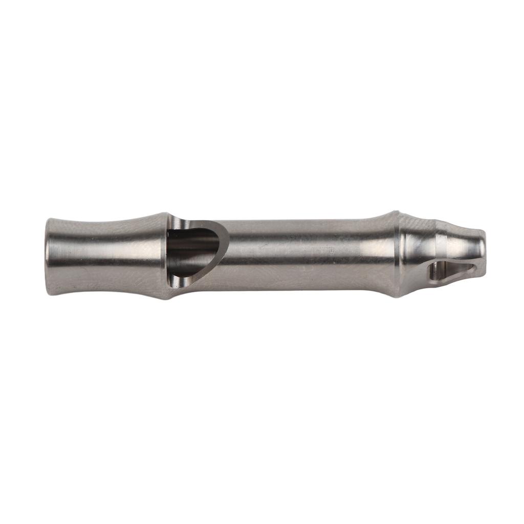 Titanium Whistle Portable Whistle Survival Whistle for Outdoor Sports Competition Emergency Hiking Camping Pet Training