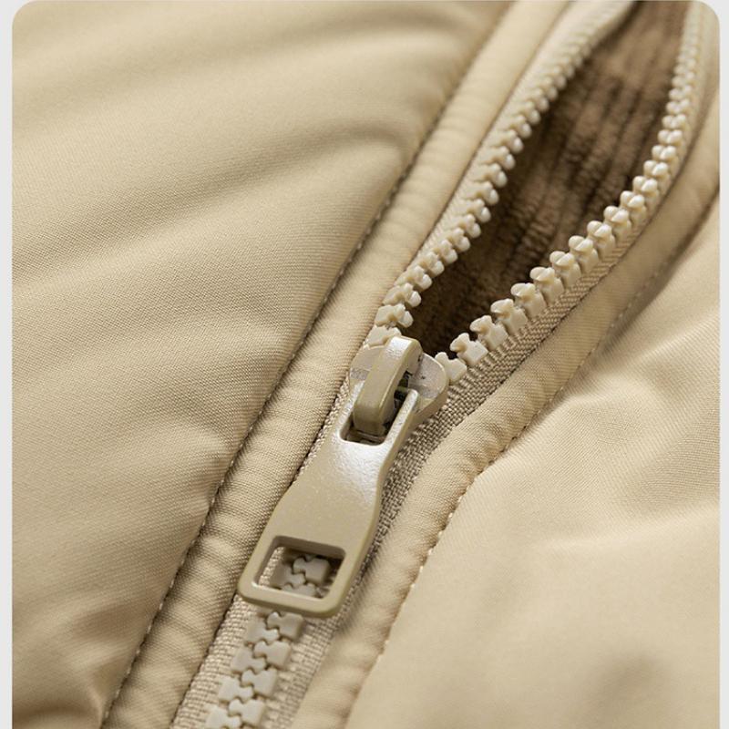 Hoodies for Men and Women Winter Windproof Plus Velvet Thickened Coat Couple Thickened High-quality Cotton-padded Coat