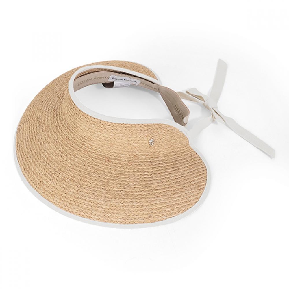 

Кепка-козирок Helen Kaminski Mita Натуральний Пісок 50220 HAT50220 NTS