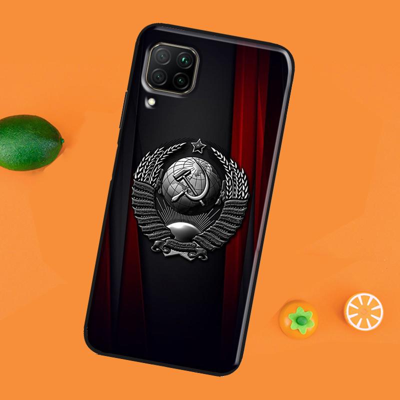 Soviet Union USSR Flag For Honor 50 Case 8X 9X 10i Cover For Huawei Nova 5T P Smart 2021 P20 P30 P40 Lite Pro