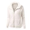 Winter Plush Tops Fashion Fall Winter Coats For Women Hoodie Woolen Coat   Ladies Jacket