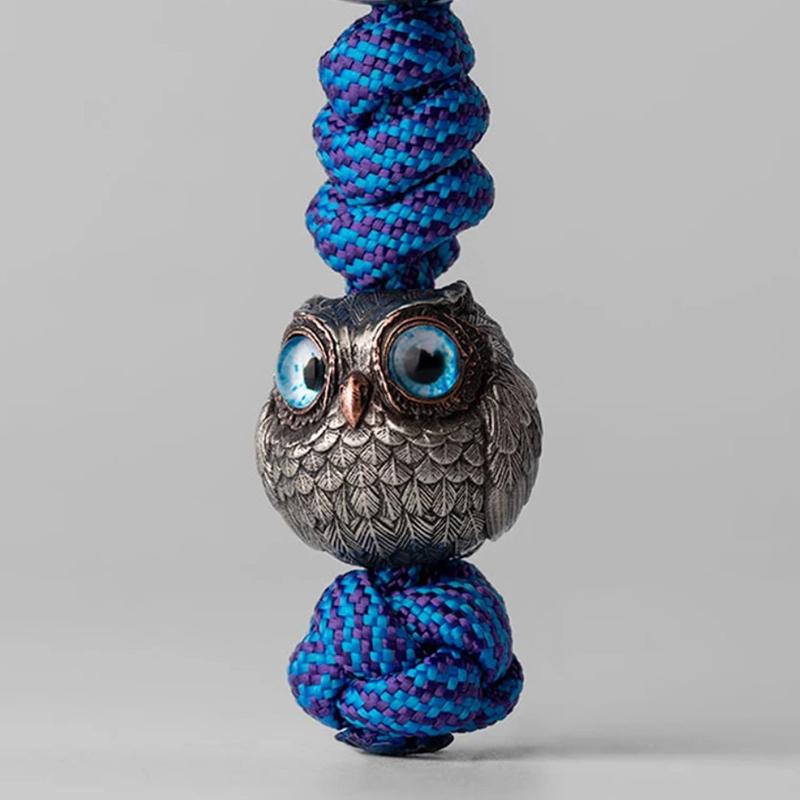 Realistic Owl Animal Figurines With Big Eyes Cartoon Cute Owl Ornaments Mini Intricate Feathers Owl Statue Home Decor