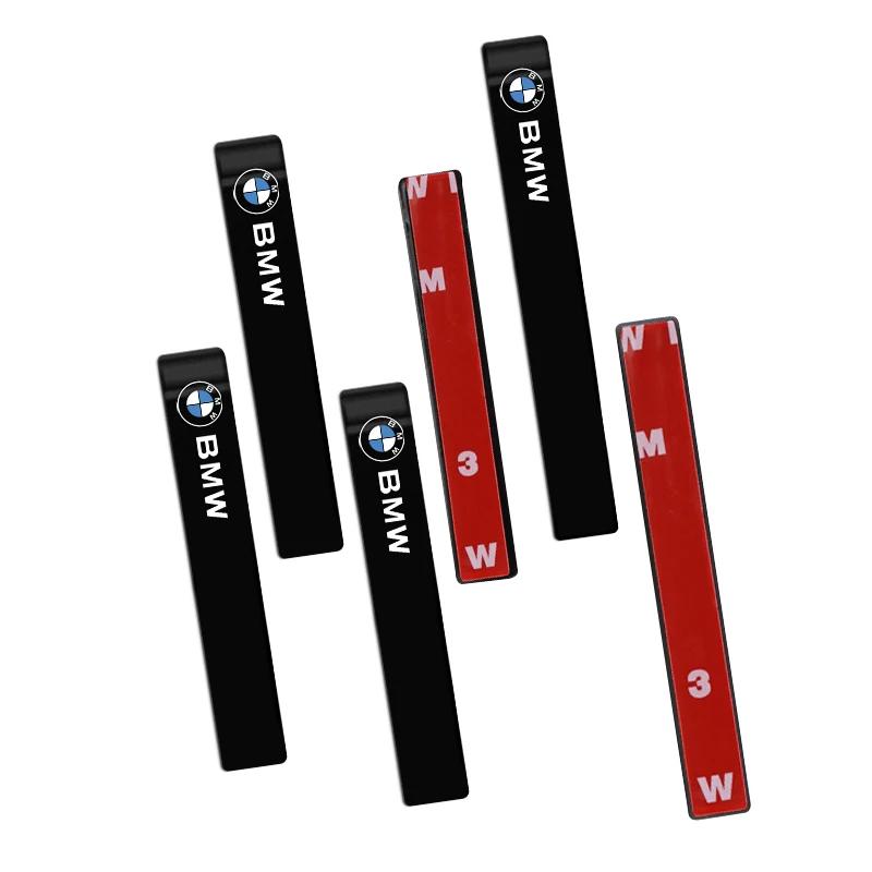 6pcs Rubber Car Door Edge Protector Stickers Anti Collision Strips For BMW E46 E85 E60 F10 E39 F30 E36 F20 E87 E90 E70 X3 X5