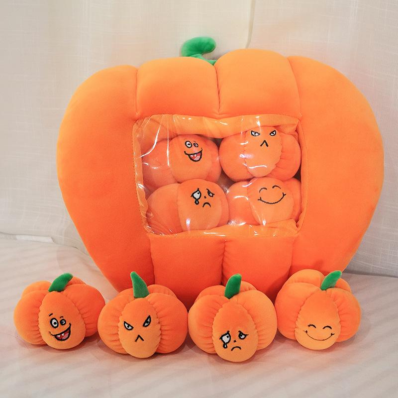 Doll Pumpkin Visual Hand Warmer Halloween Gift Home Decoration Pillow Sleeping