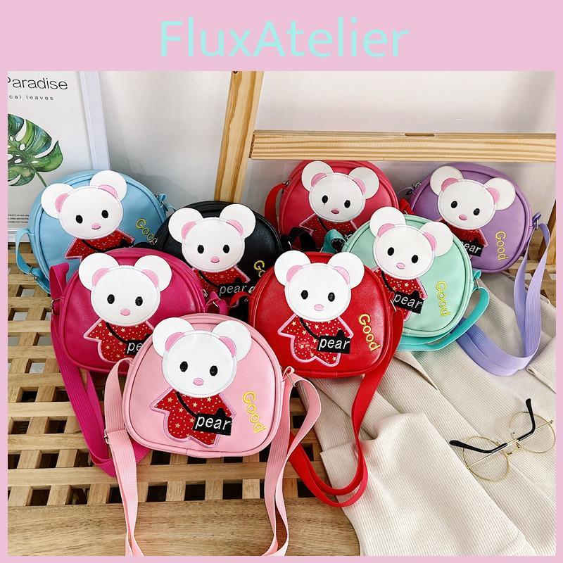 Rabbit Mouse And Shoulder Bag Adjustable Shoulder Strap Childrens Design Zipper