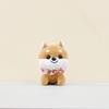Fluffy Inu Shiba Plush Keychain Charming Toy Adorable Dog Doll For Backpack Decor