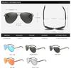 AOWEAR Męskie Okulary Lotnicze Męskie Polaryzacyjne Lustrzane Okulary Przeciwsłoneczne dla Mężczyzny HD Jazda Pilot Okulary Przeciwsłoneczne lunettes de soleil homme