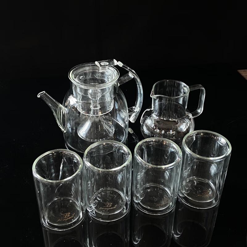 Lu Feng Lai Borosilicate Glass Kung Fu Tea Set