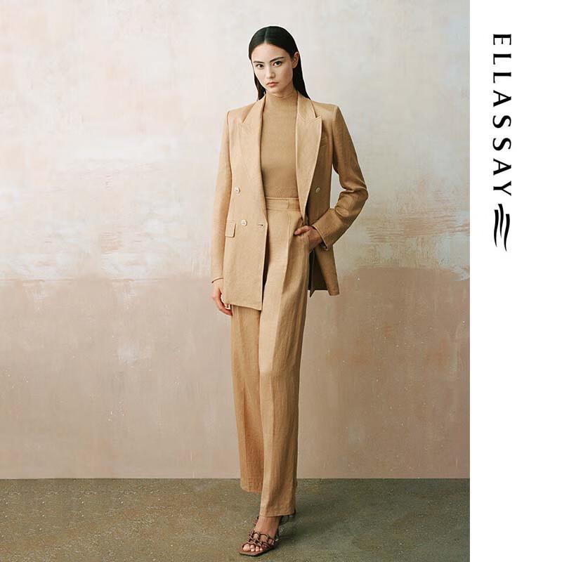 

ELLASSAY Женские брюки палаццо в стиле «old money» M