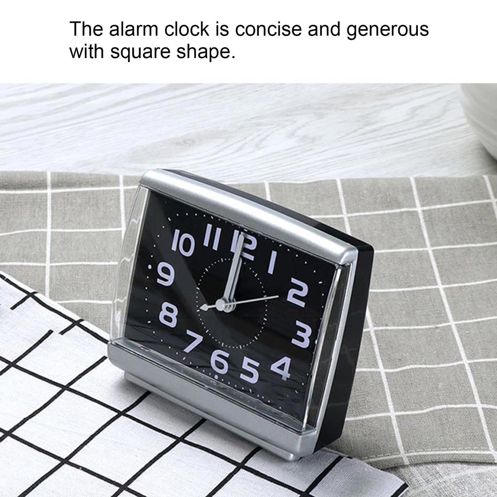 Silent Alarm Clock Simple   Desktop Alarm Clock Student Bedroom   Home Decoration
