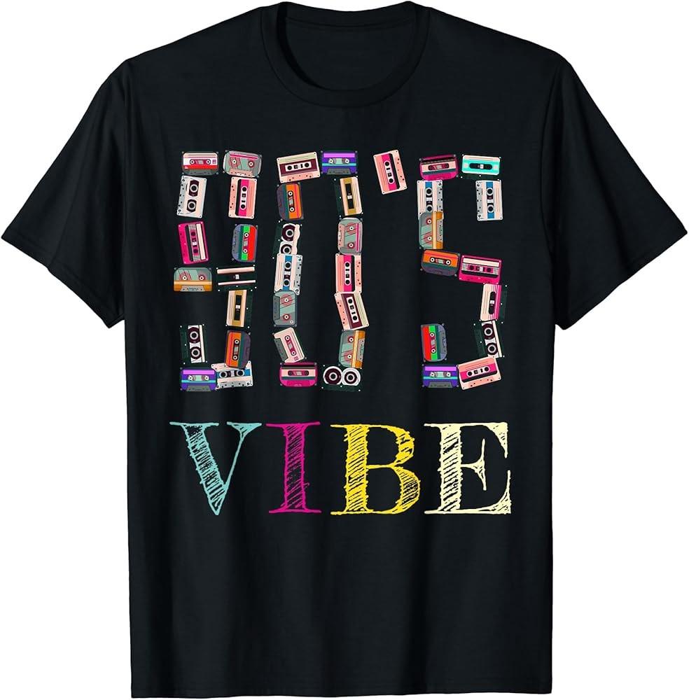 

90s Vibe 90s Music Lover TShirt Unisex T-Shirt M