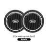 GWXN5 1/2pcs Car Silicone Coasters Water Cup Pads Non-Slip Mats For KIA Rio K5 K2 Sportage Ceed Sorento Picanto Stinger Soul