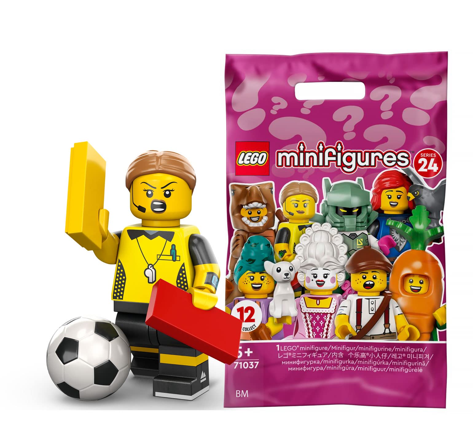 

LEGO Серия минифигурок 24 Футбольный судья [71037-1]