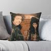 Laszlo & Nadja Cravensworth Quadratisches Kissenbezug Polyester Leinen Samtmuster Dekorative Zierkissenhülle Kissenbezug 45X45