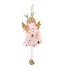 Christmas Tree Ornament Deer Angel Doll Design Hanging Ornament Party Home Wall Door Hanging Ornament