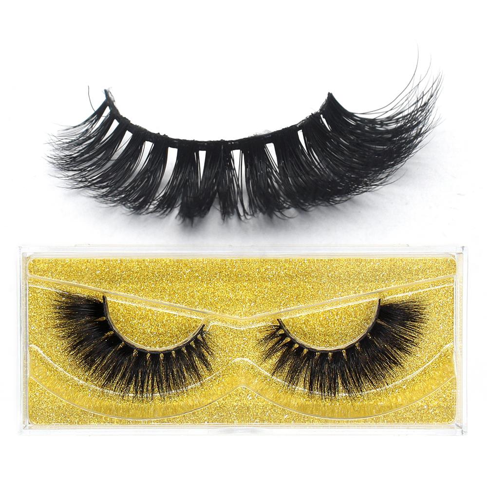 FOXESJI Wimpern 3D Nerz Falsche Wimpern Flauschig Weich Natürlicher Streifen Nerz Wimpern Verlängerung Volumen Fake Wimpern Dicke Wimpern