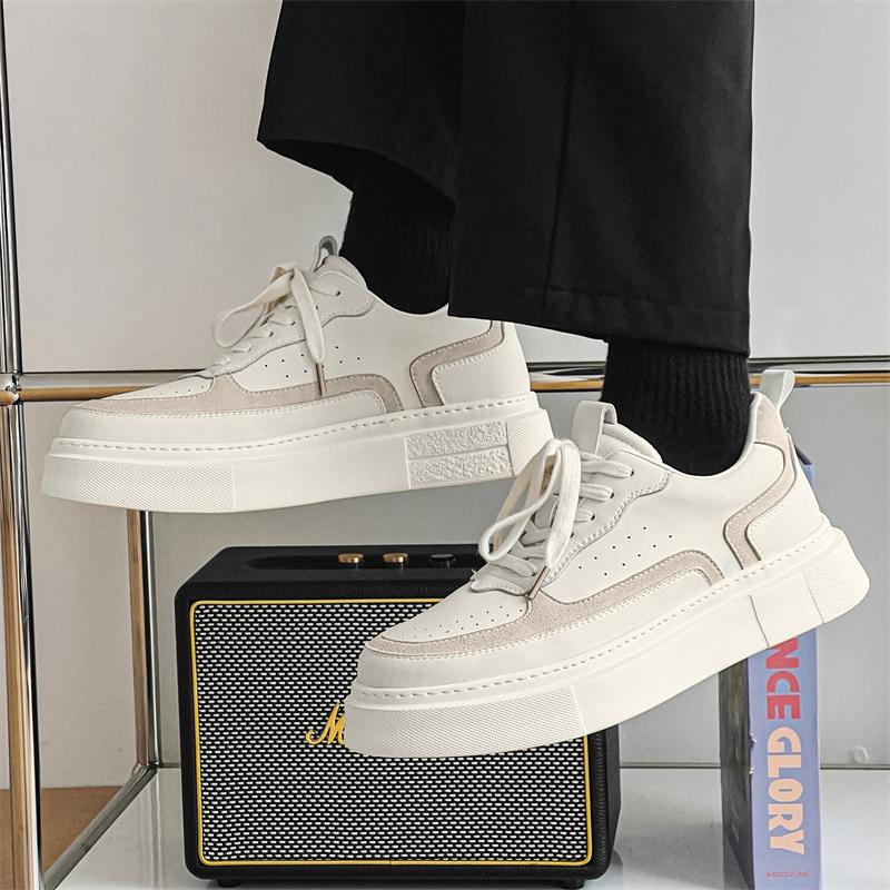 Модные повседневные мужские туфли из натуральной кожи для серфинга — фото 5