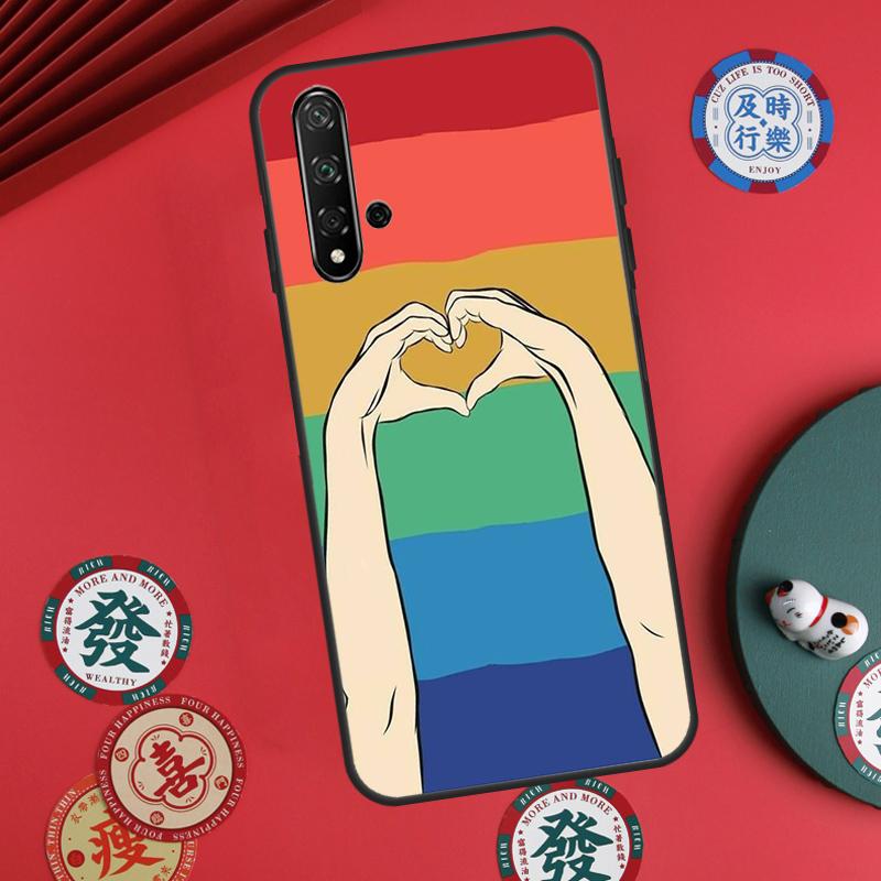 Gay Lesbian LGBT Rainbow Pride For Huawei Nova 11i 8i 12i 12s 9 10 SE Y60 Y70 Y90 Y72 Y73 Y61 Y91 P60 Pro P30 P40 Lite Case