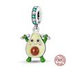 New in Favorite Avocado Charm Bead Charms Bead Charms Fits 3mm Authentic Bracelets copper Women Necklaces Do It Yourself Charm Bead Charms Fine Jewell