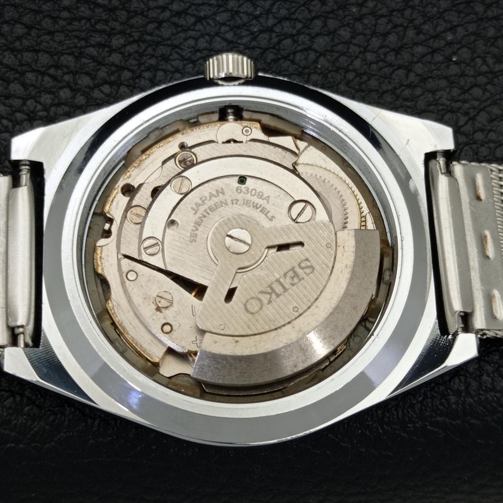 AUTOMATIC VINTAGE REFURBISHED SEIKO 5 JAPAN MENS GREEN DIAL WATCH A440667-9 Sk-a440667-1