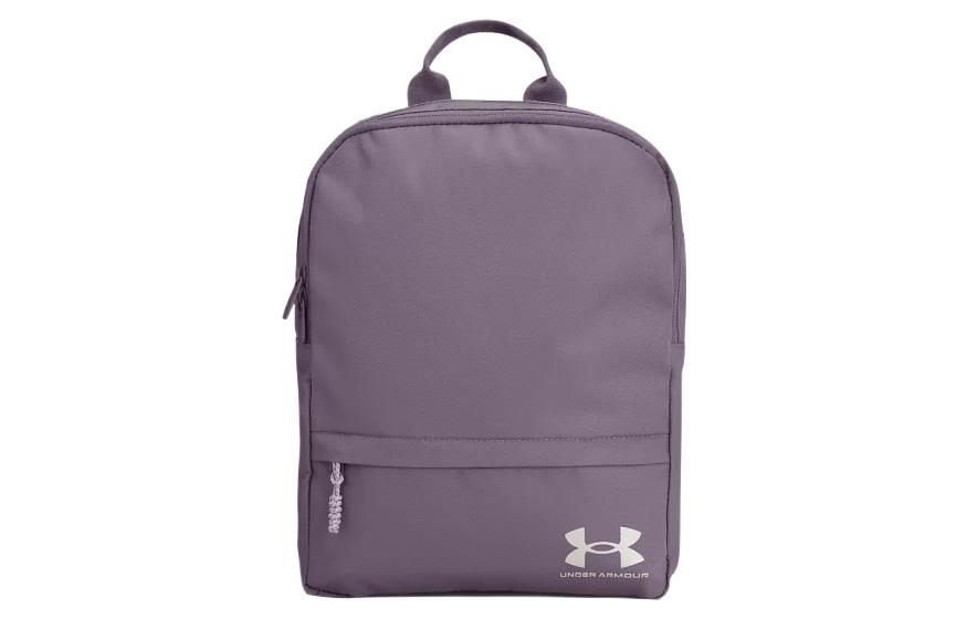 Under Armour Polyester Backpack Small Unisex Violet Purple Gray 1376456-550 Small