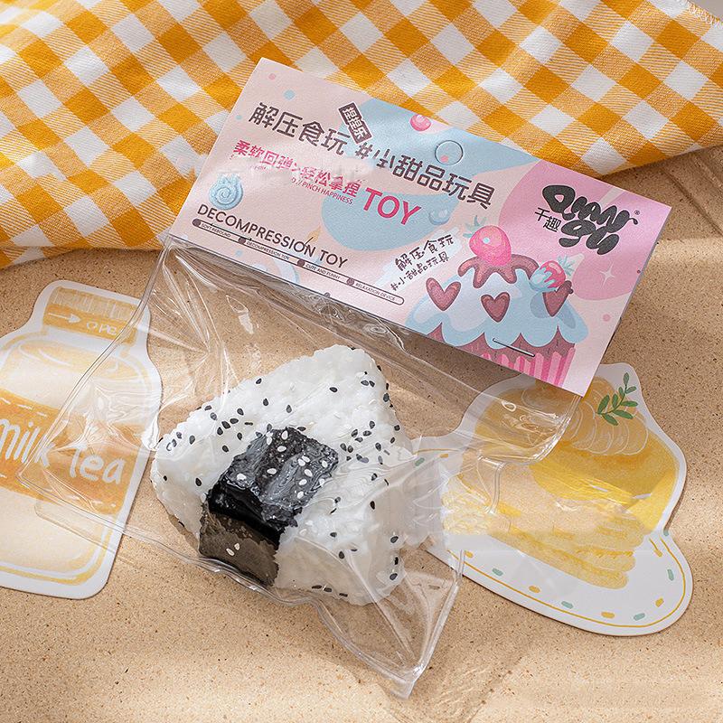 Taba Squishy Donut Cake Stress Relief Toy Simulated Food Fidget Toys Kids Adults Sensory Anxiety Relax Squeeze Pinch Party Gift