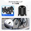 Bicycle Tire Cap 20 Pieces Tire Valve Cap Black Durable