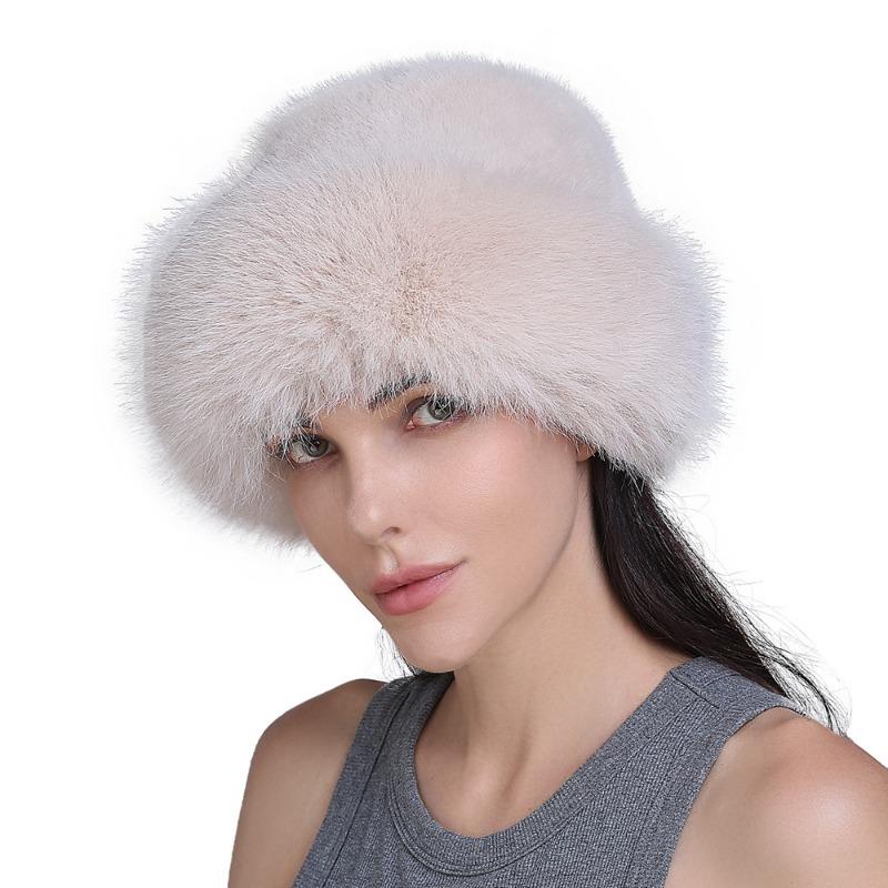 Women S Winter Plush Bucket Hat Ear Flap Warm Hat