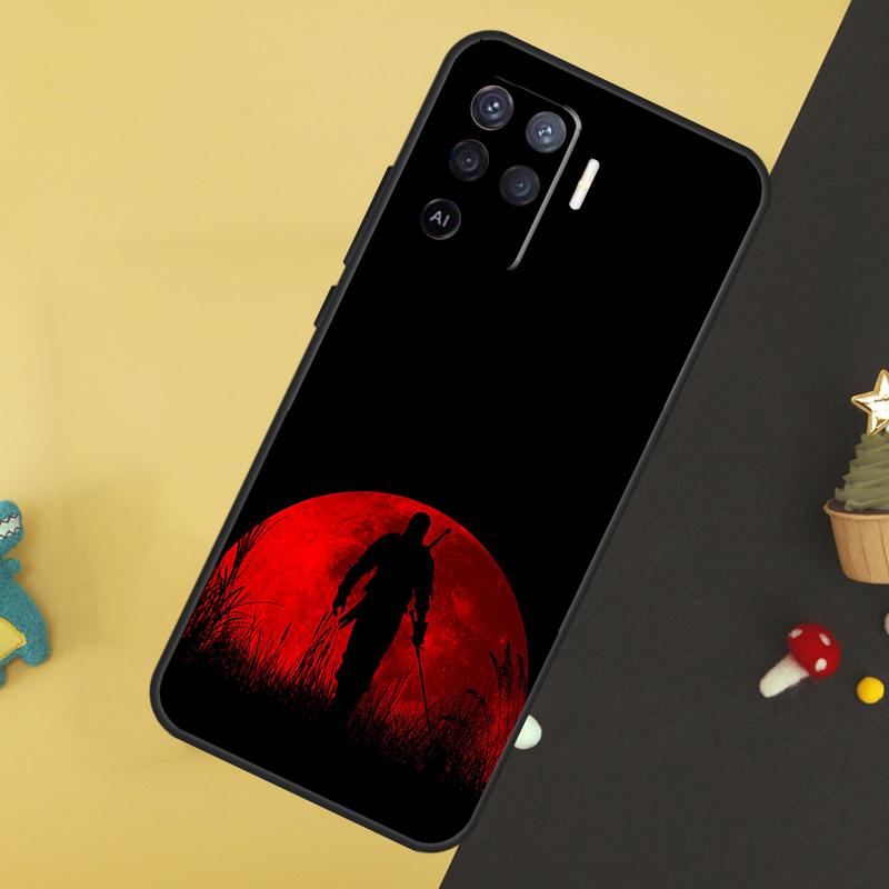 Japan The Samurai Ninja For OPPO A9 A5 A53 2020 A52 A72 A96 A76 A16 A54 A74 A94 A58 A78 A98 A15 A79 A17 A57 A77 Case