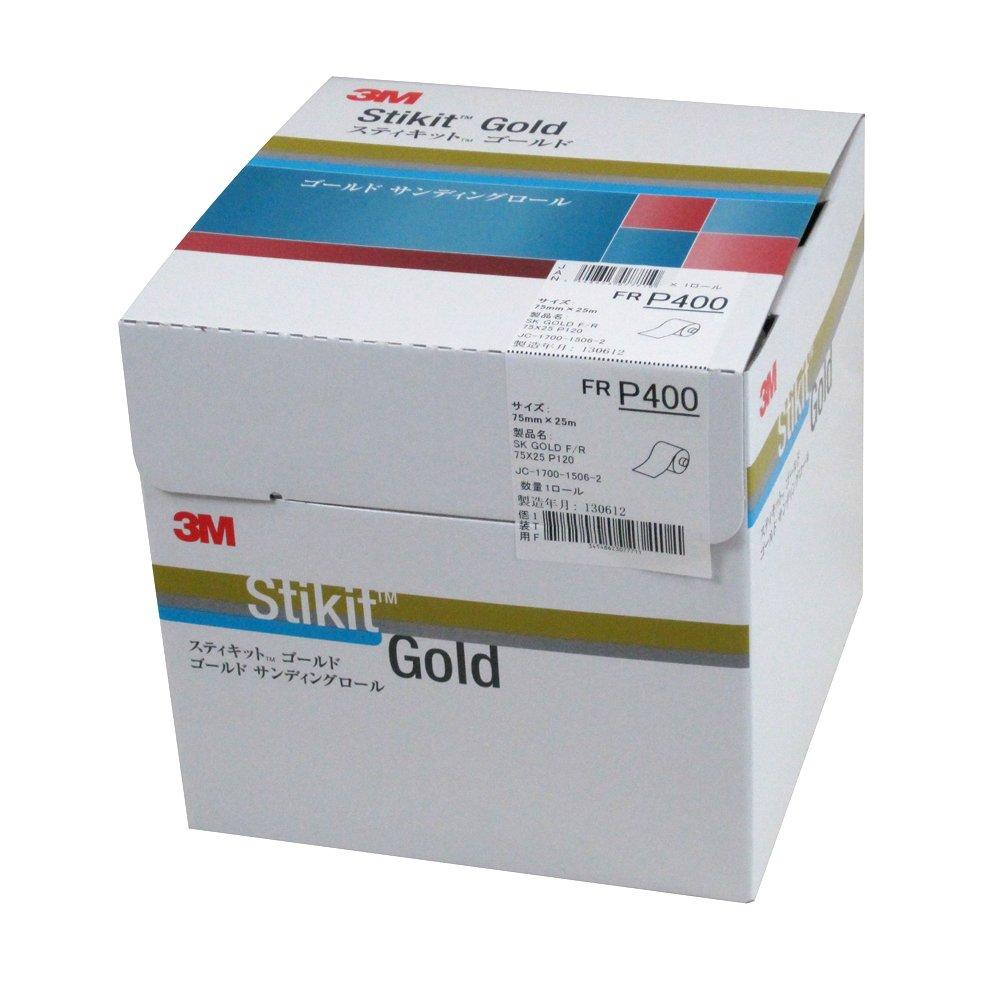 

3M Stikit Gold Finishing Roll FR 75 GOL P400