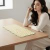 Gingham Mouse Pad Cute Table Blotter Table Cushion Desk Mat  Students