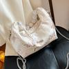 New Trend Fashion Flower Dumpling Bag Beaded Niche Portable Chain Single Shoulder Crossbody