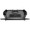 RSQ3 Style Front Honeycomb Grill Grille 8U0853653M Fit Q3 2016-2018 Gloss Black