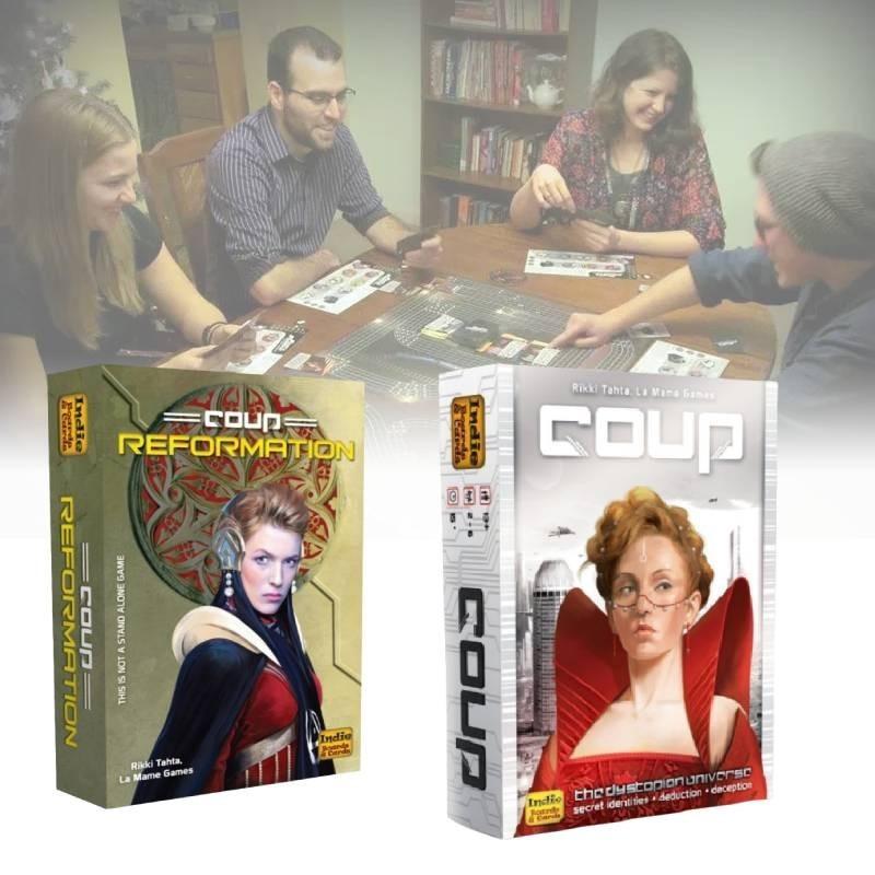 Avalon Coup The Resistance Quest Enhanced Entertainment Board Game Set