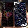 Phone Case Cover for Samsung Galaxy S25 Edge S24 S23 S22 S20 S21 FE Ultra S10 S10E Plus 5G Soft TPU Capas Spider Web Fundas Bags