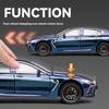 Similation 1/24 Scale BMW M8 Supercar Alloy Car Model , Sound and Light Pull Back Die Cast Children's Toy Collectibles Birthday Gift