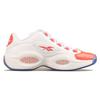 New Reebok Question Low Patent Toe Orange FX4999