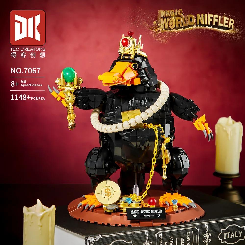 Гарри Поттер Ниффлер Строительные Блоки Фантастические Звери MOC Магический Мир 3D Модель DIY Кирпичи Фигурка Игрушка Для Ребенка Рождественский Подарок No Box