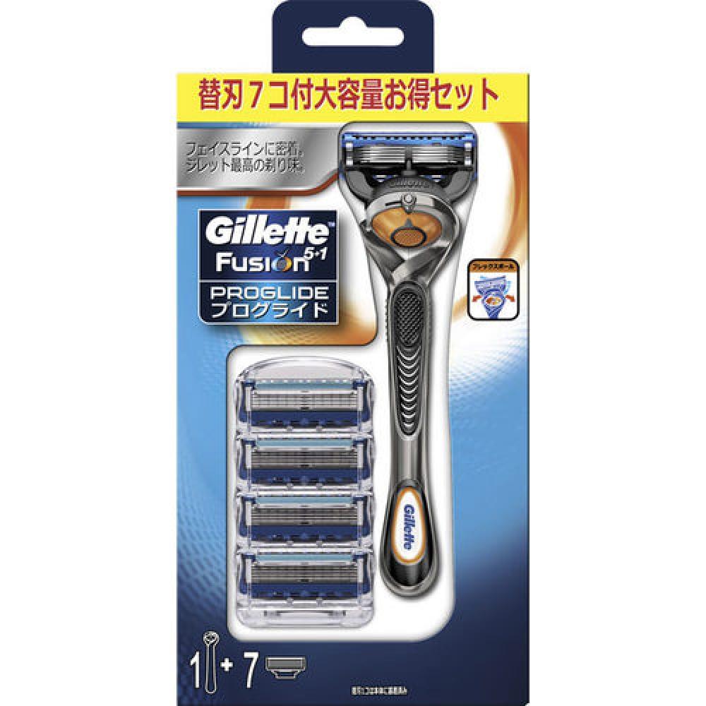 

Gillette Proglide Ручной держатель Gillette Proglide Flex Ball + 7 сменных лезвий в комплекте, 1 комплект