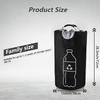 Home Foldable Recycle Bin Kitchen Large Capacity Storage Bag Travel Portable Laundry Basket Handle Household Organizer Bag