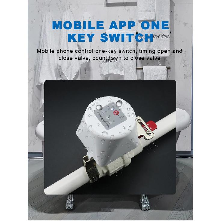 1PC/2PCS Tuya WIFI Smart Water Valve Zigbee Home Automation Control Faucet Timer Support Alice Alexa Google Assistant SmartLife