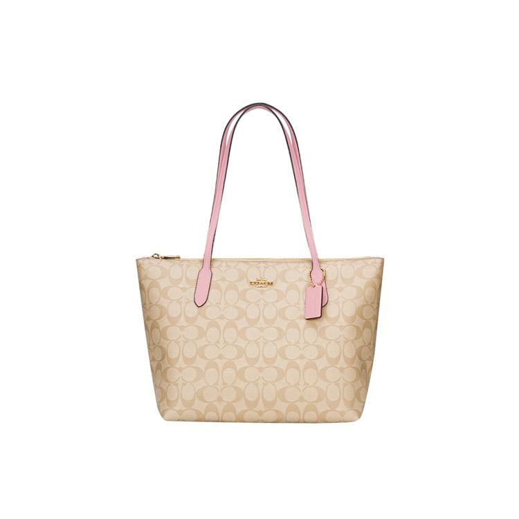 New COACH Zip Top Tote Shoulder Bags 4455-IMSDJ
