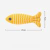 Cat Toy Simulation Fish Cat Mint Toy Tear Resistant and Wear-resistant Cat Chew Toy Cat Pillow Cat Sports Kick Toy