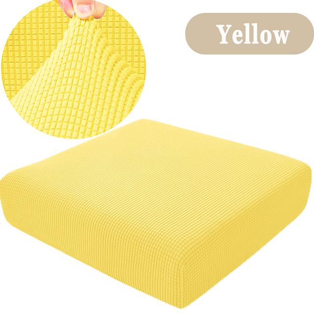 Stretch Sofa Seat Cushion Cover Thick Jacquard Couch Cushion Covers Sectional Seat Slipcovers Armchair Anti Cat Paw Textured
