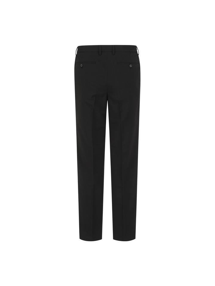 OLZEN Men'S All-Season Standard Fit Slacks_Zog5Pp1302Bk